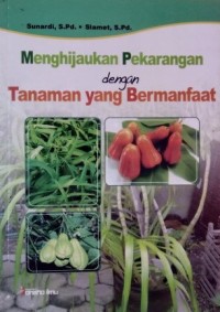 Tanaman di Pekarangan