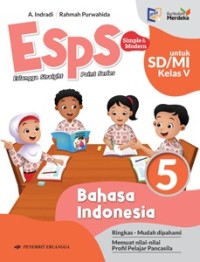 ESPS Bahasa Indonesia 5 untuk sd / mi kelas v ( kurikulum merdeka )