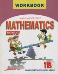 Mathematics Workbook 1B for Elementary School Year I -3