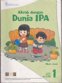 Platinum: Akrab dengan Dunia IPA 1 untuk kelas I SD dan MI (KTSP)