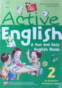 Active English: A Fun and Easy English Book 2 for Grade 2 of Elementary Schools