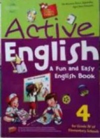 Active English: A Fun and Easy English Book 4 for Grade IV of Elementary Schools