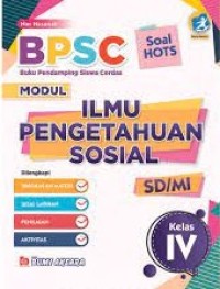 BPSC modul ilmu pengetahuan sosial kelas IV SD / MI