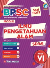 BPSC modul ilmu pengetahuan alam SD/MI kelas VI