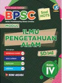 BPSC modul ilmu pengetahuan alam SD/MI kelas IV