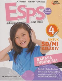 ESPS Bahasa Indonesia 4 untuk SD/MI Kelas IV