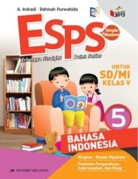 ESPS Bahasa Indonesia 5 untuk SD/MI Kelas V