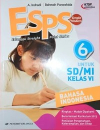 ESPS Bahasa Indonesia 6 untuk SD/MI Kelas VI