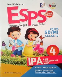 ESPS IPA 4 untuk SD/MI kelas IV (Edisi 2016)