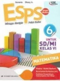 ESPS matematika 6 untuk SD/MI kelas VI