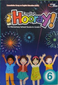 English: Hooray! 6 for Elementary School Students Grade 6