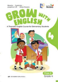 Grow with english 4 for elementary school fourth grade