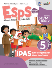 ESPS IPAS ilmu pengetahuan alam dan sosial 5 volume 2 untuk sd / mi kelas v ( kurikulum merdeka )