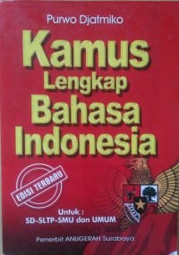 Kamus lengkap Bahasa Indonesia