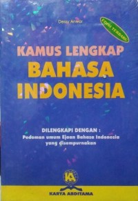 Kamus lengkap Bahasa Indonesia