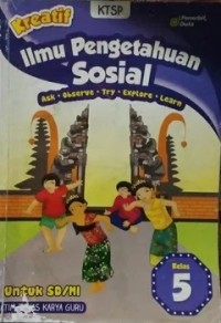 Kreatif : ilmu pengetahuan sosial kelas 5