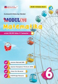 Modulku Matematika untuk SD/MI Kelas VI Semester 1 -2