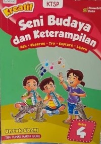 Kreatif Seni Budaya dan Keterampilan Kelas 4 untuk SD/MI