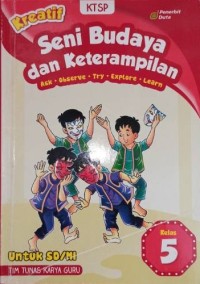 Kreatif seni budaya dan keterampilan kelas 5 untuk sd / mi